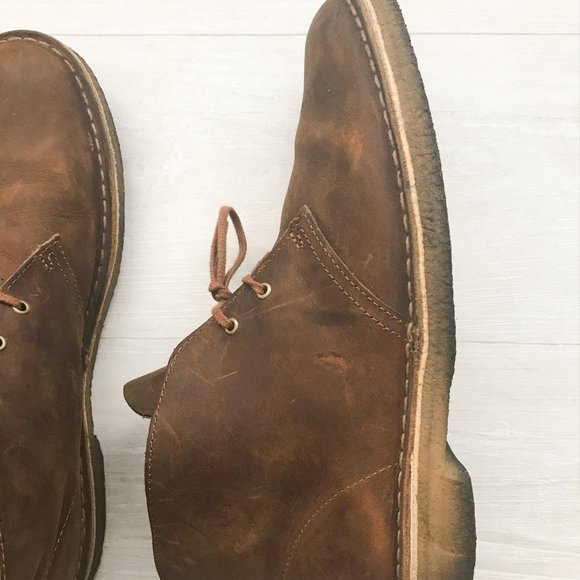 CLARK’S Original Desert Chukka Leather Boots main image 14